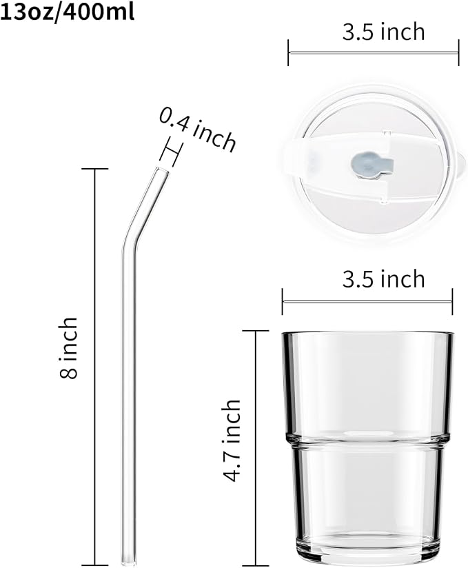 BLUEPOLAR 13 oz Tumbler Water Glass, Water Bottle - Image 2