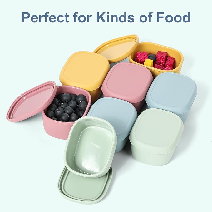 6 pcs 7 oz Silicone Snack Containers - Image 8