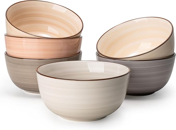 Sweese 20 Oz Porcelain Cereal Bowls by Sweese