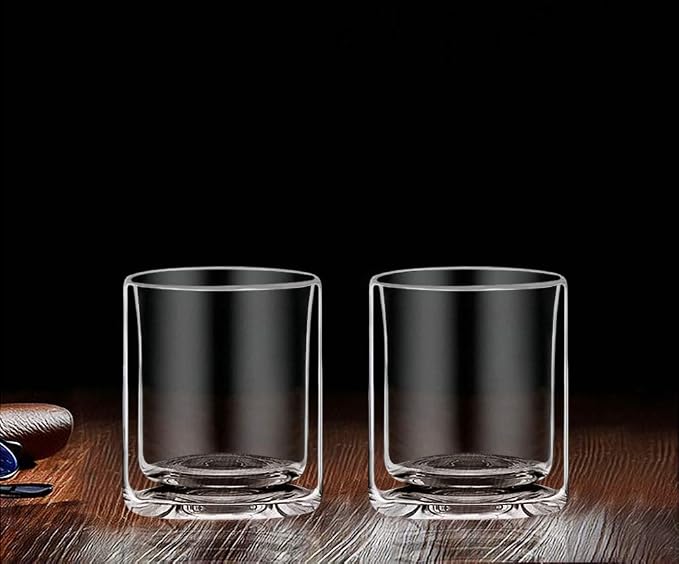Sun's Tea Double Walled Drinking Glass, Manhattan-Style Glass - Image 5