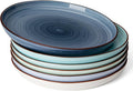 Sweese Dinner Plates, 10 Inch Round Porcelain Plates, Dish Set by Sweese