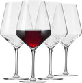 Krosno Crystal Red Wine Glasses | Set of 4 | 24.7 oz | Avant-garde Collection | by Krosno