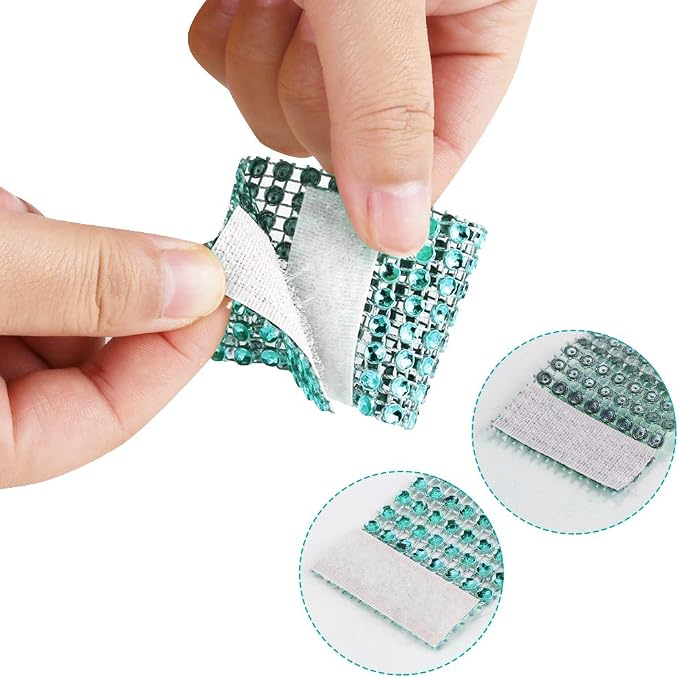 Accmor 50pcs Napkin Rings, DIY Decoration - Image 6
