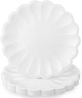 NatNarr 30 Pcs White Paper Plates 9.5 In White Plates Disposable | Heavy Duty by NatNarr