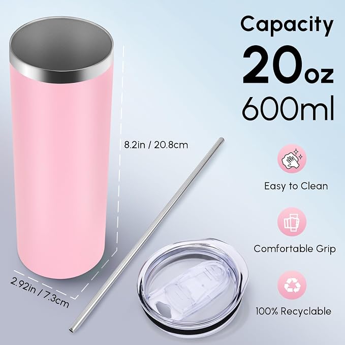 Volhoply 20 oz Skinny Tumbler - Image 2