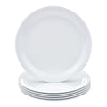 Amazon Basics Melamine Plastic Plate, Dishwasher Safe, BPA Free, 6 Piece Set by AmazonBasics