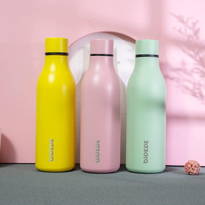 BJPKPK 18oz Insulated Water Bottle, Stainless Steel Bottle - Image 4
