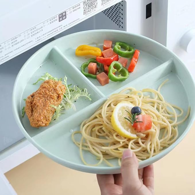 RUIBOLU Unbreakable Divided Plates 5PCS - Image 3