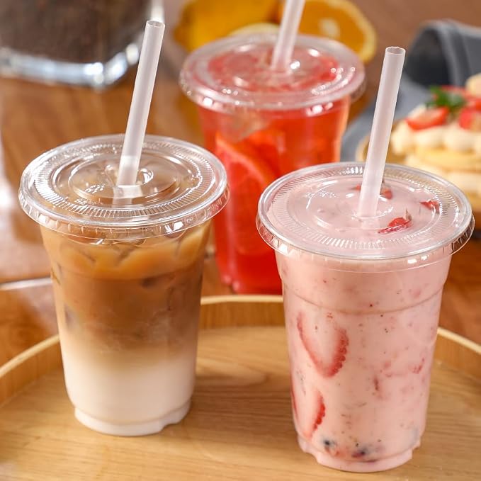 VITEVER [100 Sets - 20oz Clear Plastic Cups - Image 5