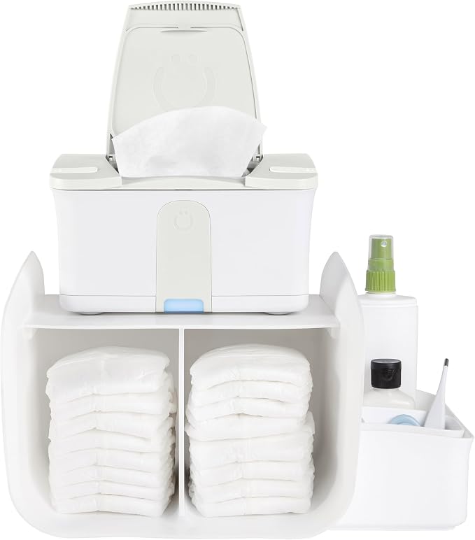 Ubbi Tabletop Diaper Caddy, Diaper Storage, Caddy Organizer, Baby Diaper Caddy by Unknown