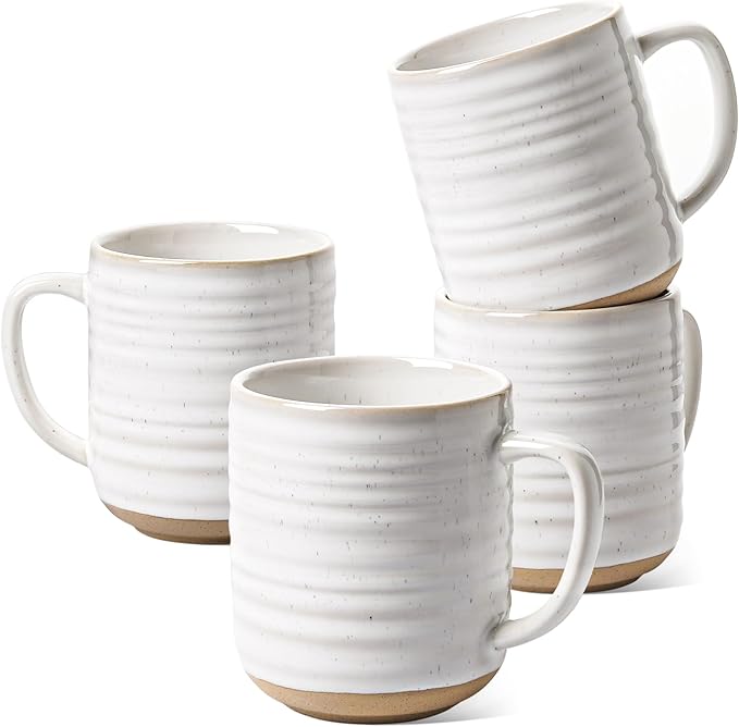 LE TAUCI Coffee Mugs 12 oz, Ceramic Coffee Cups by LETAUCI