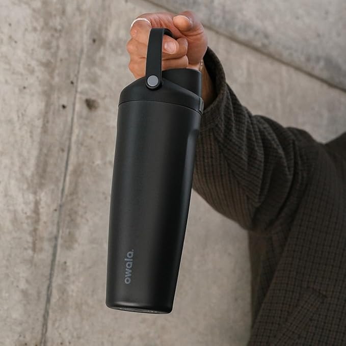 Owala FreeSip Sway Stainless Steel Water Bottle 30 oz Beach House - Image 8