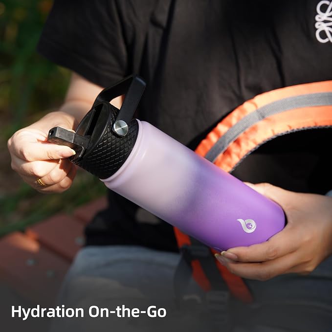 BJPKPK 32oz Insulated Water Bottle - Image 2