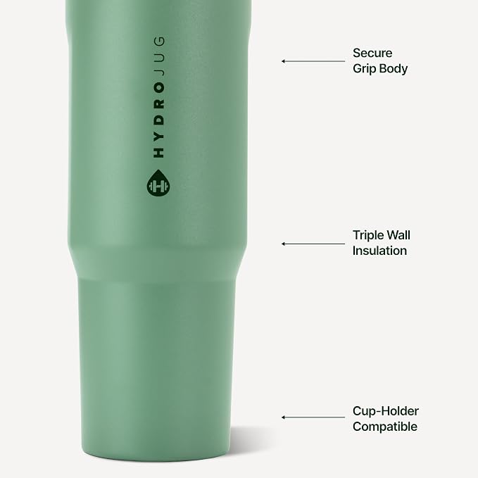 HydroJug Sport 40 oz Insulated Stainless Steel Water Bottle - Image 3