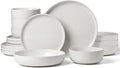 Famiware Milkyway 16-Piece Stoneware Plates and Bowls, Dishes Set by Famiware