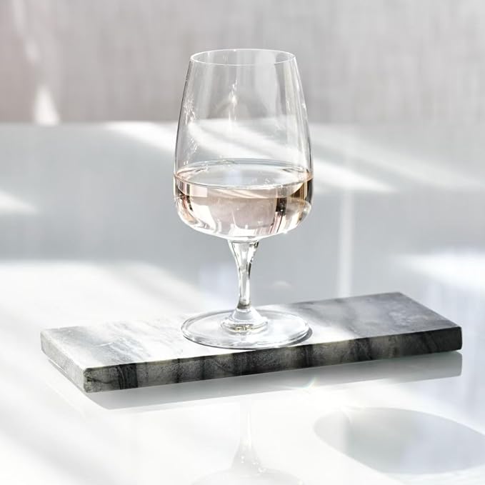 Krosno - Stemmed Tulip Water Glasses, 11.2 oz, Ideal Goblets - Image 6