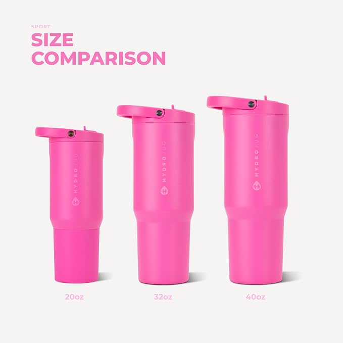 HydroJug Sport 32 oz Insulated Stainless Steel Water Bottle - Image 5