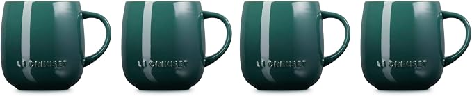 Le Creuset Stoneware Set of 4 Heritage Mugs, 13 oz. each - Image 3