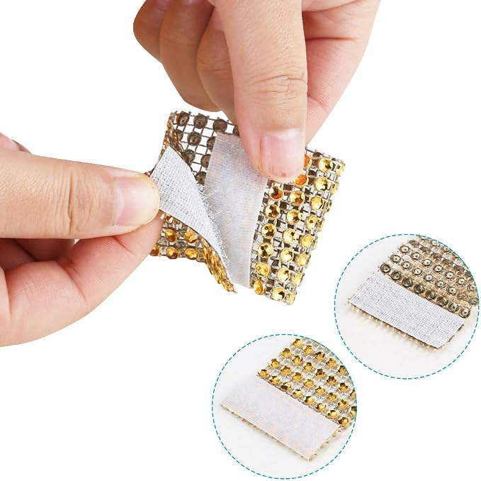 Accmor 100pcs Napkin Rings, DIY Decoration - Image 6