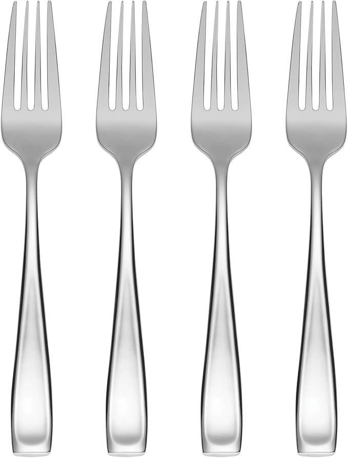 Oneida Moda Salad Forks, Stainless Set of 4 by Oneida