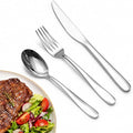 Stainless Steel 18PCS Dinner Set combo by SANTUO