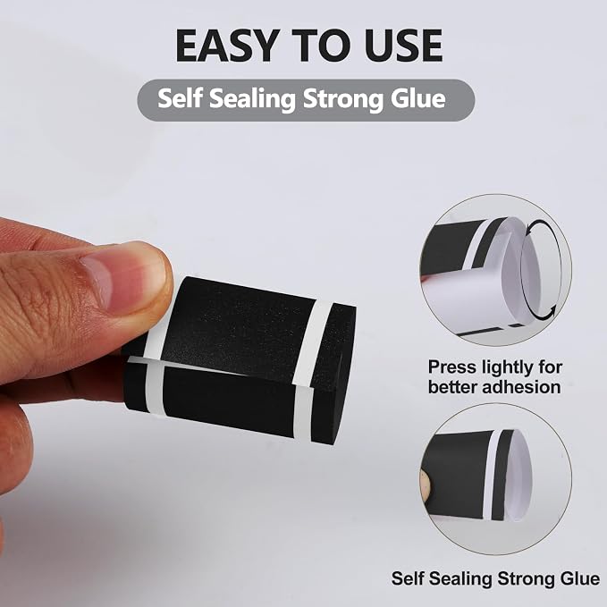 Germiwipe 500 Pcs Self-Adhesive Napkin Bands | Disposable Paper Napkin Rings - Image 7