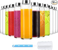 Luxfuel Clear Glass Bottles by Luxfuel