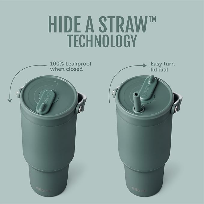 Ello Oasis Go+ 26oz Insulated Stainless Steel Tumbler - Image 2