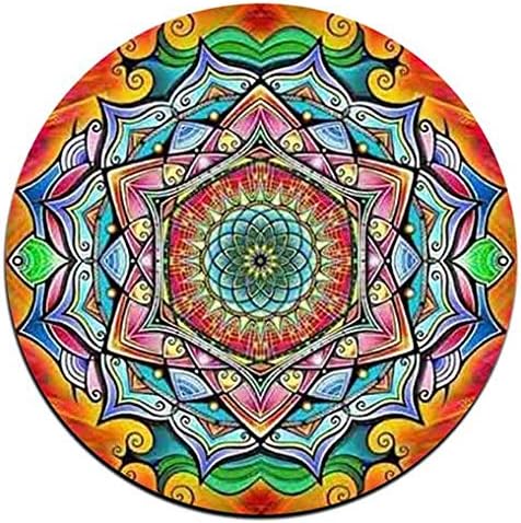 Mandala Pattern Round Coaster Set - Image 4