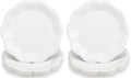 NatNarr 30 Pcs White Paper Plates, 9 Inch Scalloped Paper Plates Disposable by NatNarr