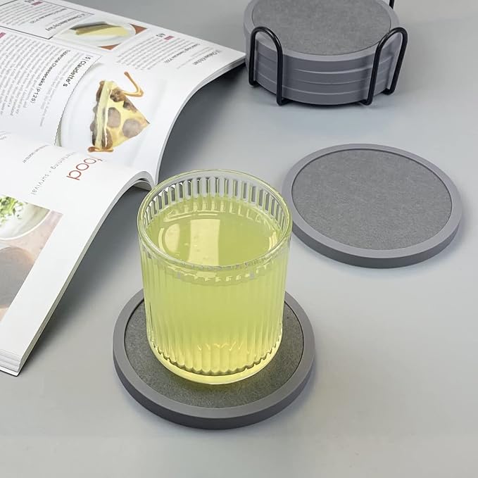 Absorbent Coasters for Drinks - Image 2