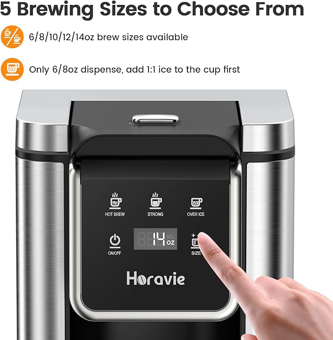 Horavie Single Serve Coffee Maker - Image 5