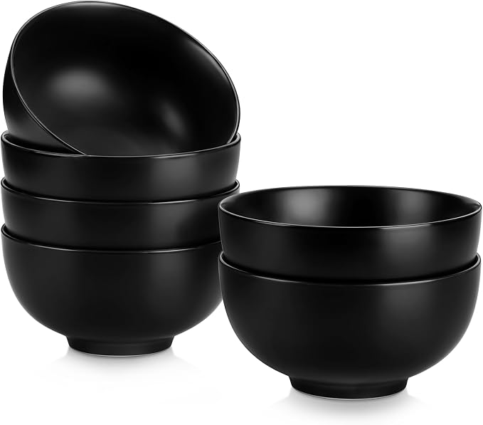 MALACASA 26 Qz Porcelain Soup Bowls, Series Regular by MALACASA