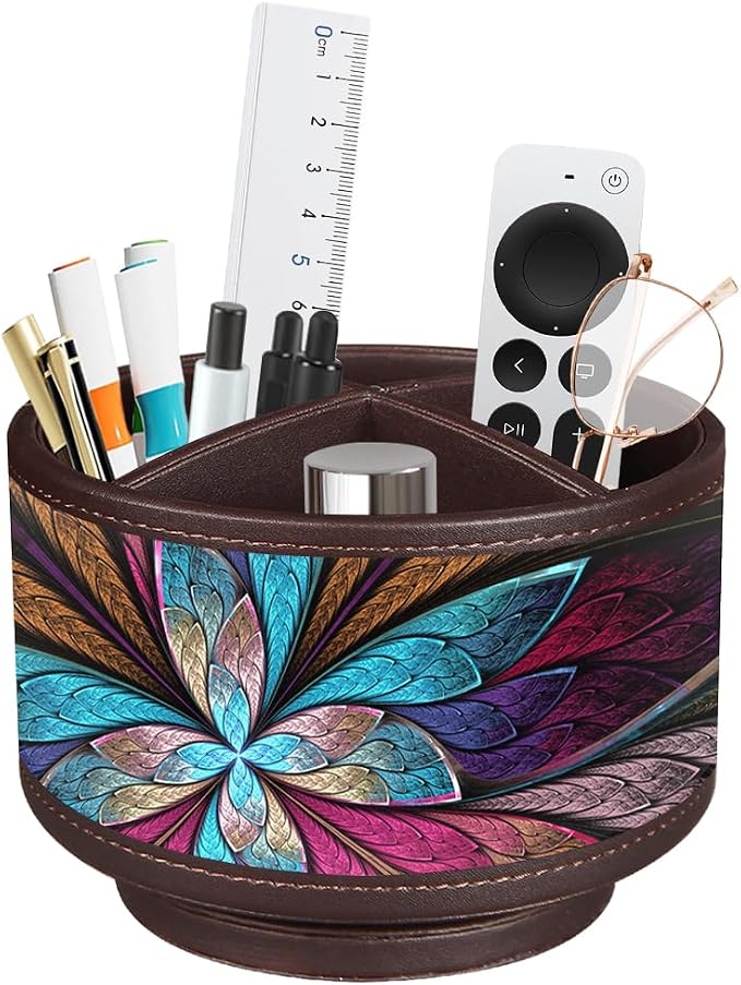 BIBELUN TV Remote Control Holder 360 Swivel Pen Holder Art Supply Organizer | by BIBELUN