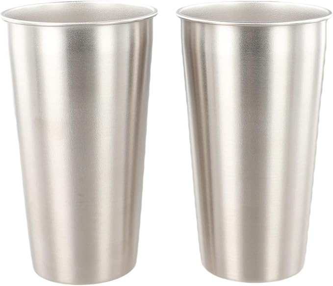 Lightweight Hiking Cup Set, Stainless Steel Camping Mug by Unknown