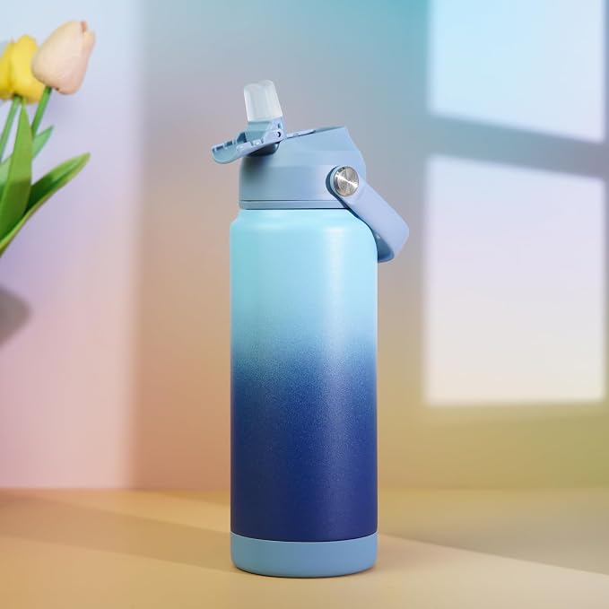 BJPKPK 40oz Insulated Water Bottle, Stainless Steel Bottle - Image 6