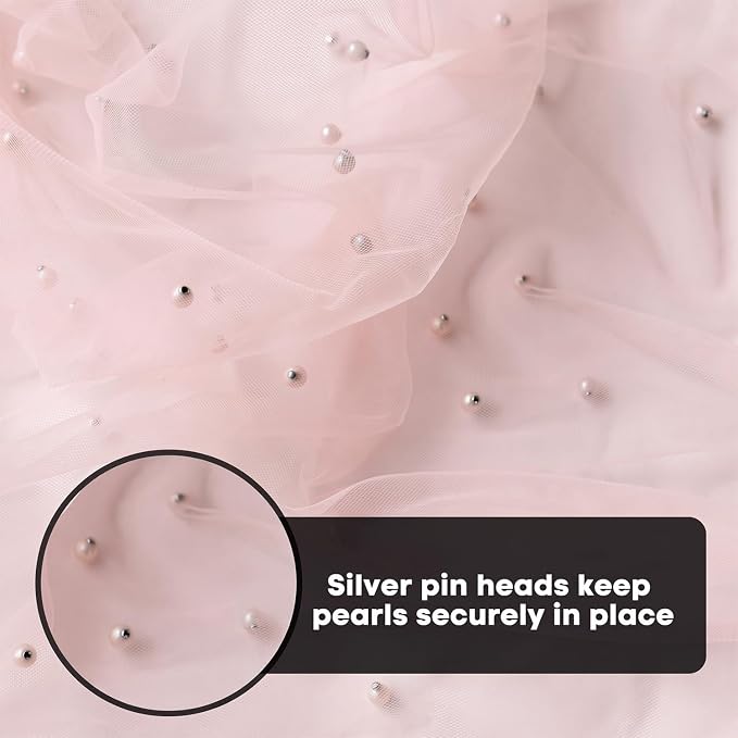 Artoid Mode 3PCS Pearl Pink Gauze Table Runner 120 Inch 10FT, Seasonal Sheer - Image 7