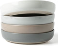 famiware Milkyway 33 oz Pasta Bowls Set of 4, Dishwasher & Microwave Safe by Famiware
