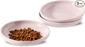 3 PCS Ceramic Cat Bowls, 5.5 in Pet Bowl Cat Dishes by Howise