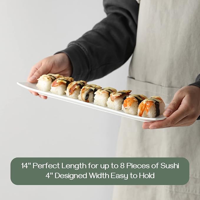 DOWAN 14" Sushi Plate Set of 4 - Image 4