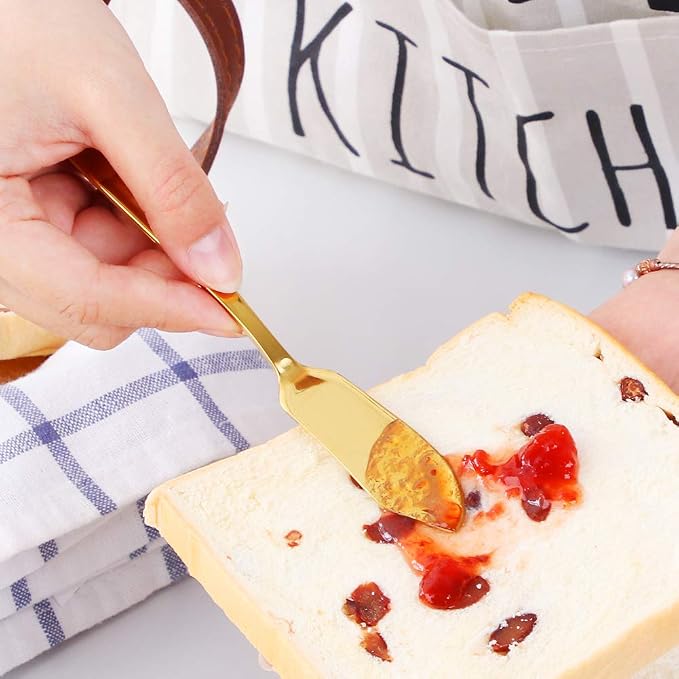 Stainless Steel Cheese Dessert Knives, Breakfast Butter Knife, Slicer Sandwich - Image 5