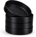 E-far Pasta Bowls Set of 4-35oz Shallow Ceramic Bowl Plates by E-far