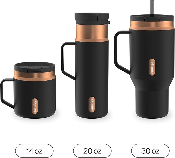 Contigo SnapSeal 14 oz Stainless Steel Vacuum-Insulated Water Bottle - Image 4