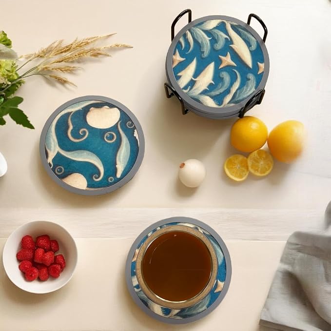 Absorbent Coasters for Drinks - Image 5