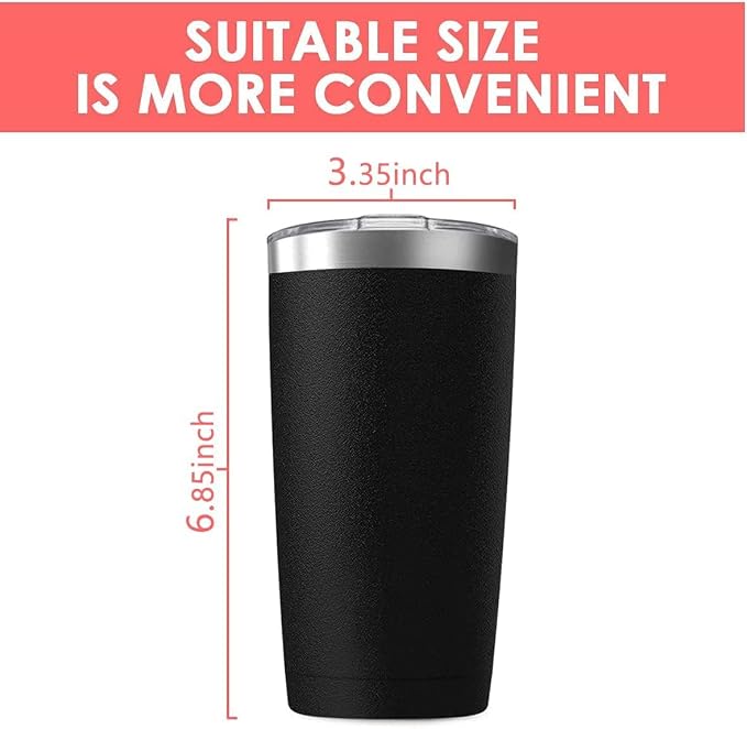 25 Pack 20oz Tumbler Vacuum Insulated Travel Mug - Image 3