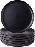AmorArc Ceramic Dinner Plates Set of 6, 10.25 Inch Stoneware Dishes Set | Wavy by AmorArc