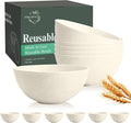 Unbreakable Wheat Straw Kitchen Cereal Bowl 40 OZ, Microwave & Dishwasher Safe by Perlapoc