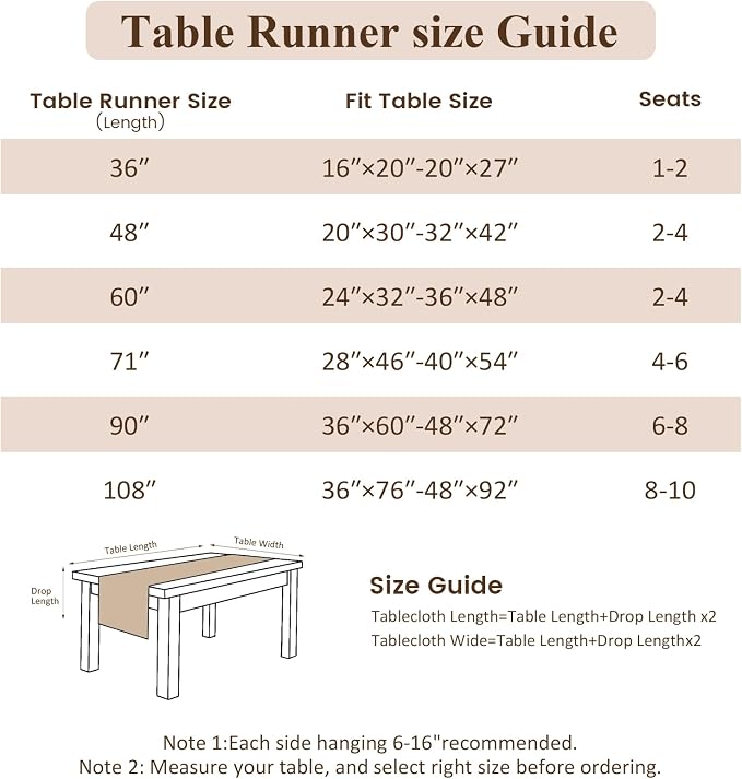 Burlap Boho Table Runner Macrame Brown 90in Farmhouse Woven Runner | Burlap - Image 5