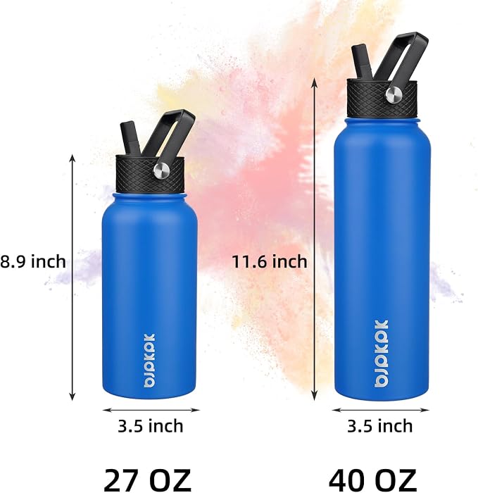 BJPKPK 40oz Insulated Water Bottle - Image 4