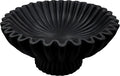 10" Large Decorative Bowl decor, Scalloped Bowls by DecorativeBowl
